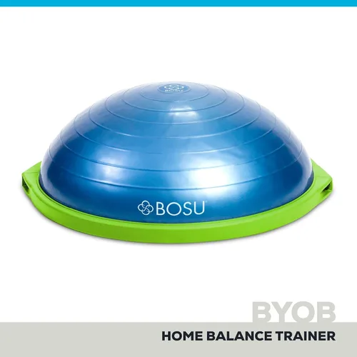 Vista 3 de Bosu - El entrenador de equilibrio original de 26 pulgadas de diámetro, equipo de gimnasio en casa