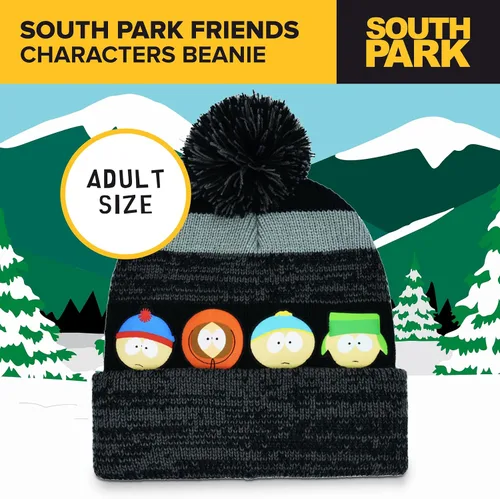 Vista 2 de Concept One South Park - Gorro de invierno acrílico con puño