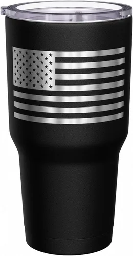 Vista 4 de We The People Holsters - Vaso térmico de 30 onzas, 0% Liberal, Negro