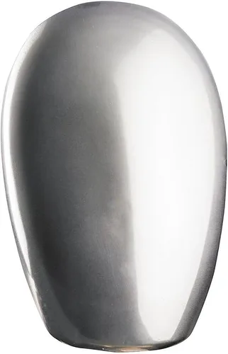 Vista 2 de Amscan Máscara de plata unisex llamativa sin rostro, ideal para Halloween y fiesta de disfraces