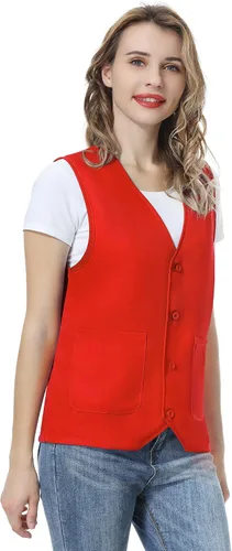Vista 5 de TopTie chaleco para uniforme de voluntario de supermercadochaleco de seguridad para trabajar