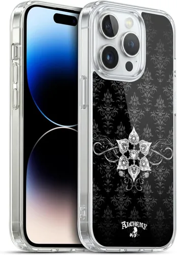 Vista 9 de Head Case Designs Funda de gel con licencia oficial de Alchemy Gothic 13 Dagger Illustration [protección de grado militar] compatible con Apple