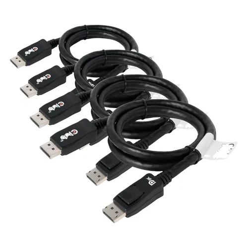 Vista 9 de Club3D CAC-2067 VESA Certificado DisplayPort a DisplayPort 1.4/Hbr3 M/M Cable DP 1.4 8K 60Hz 1m - 3,28ft