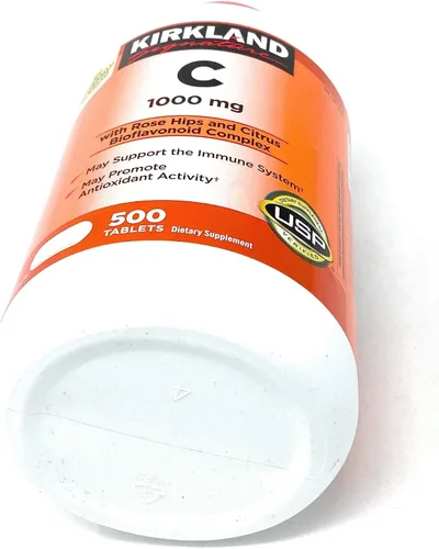 Vista 3 de Kirkland Signature Vitamina C 1000 mg., 500 Tabletas