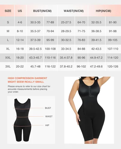 Vista 7 de FeelinGirl Fajas Colombianas Moldeadoras BBL para mujer Control de abdomen Etapa 2 Poscirugía Prenda de compresión