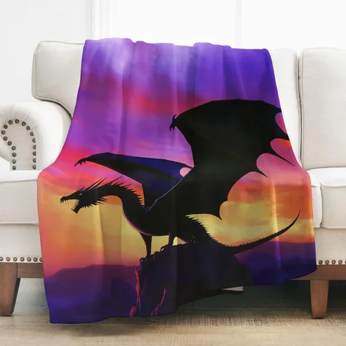 Vista 20 de Levens Manta de murciélago de Halloween, manta gótica de murciélago con diseño de gato negro, regalos para adultos, niños y mujeres, con temática