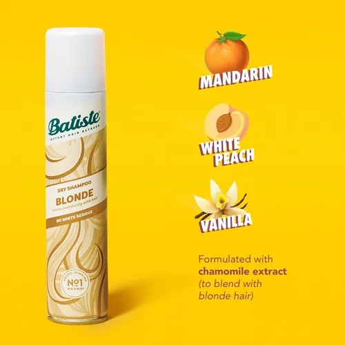 Vista 3 de Batiste Champú seco, rubio, 6.35 oz. El embalaje puede variar