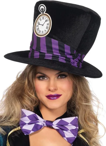 Vista 3 de Leg Avenue womens Delightful Mad Hatter Halloween Costume