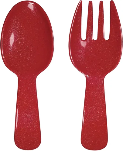 Vista 9 de UP ware Blue Rooster - Servidores de ensalada de melamina, juego de utensilios para servir, incluye tenedor y cuchara para tirar ensalada, pasta