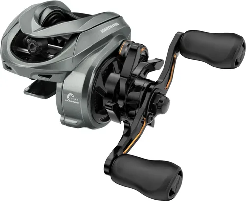 Vista 10 de KastKing Kestrel Carbon Baitcasting Fishing Reels, Finesse Baitcaster Gris - Derecho - 8.4:1