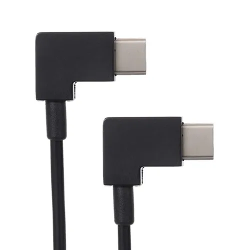Vista 7 de xiwai Cable de datos del controlador remoto OTG Tipo-C a Tipo-C Compatible para FPV DJI Mavic Pro Platinum Accesorios