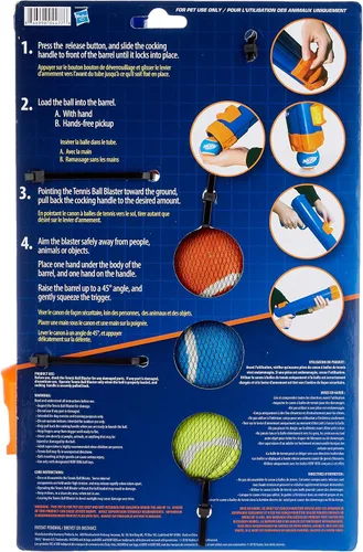 Vista 3 de Nerf Pistola de pelotas de tenis para perros pequeños y cachorros