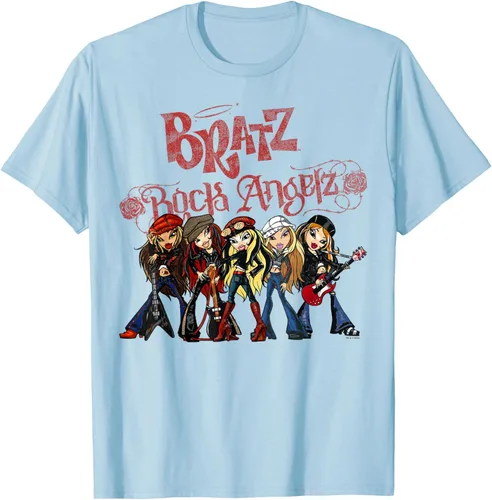 Vista 47 de Bratz Camiseta Rock Angelz Group Shot Negro