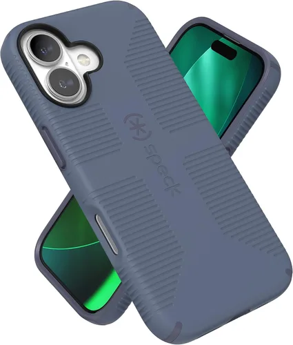 Vista 17 de Speck Funda transparente para iPhone 14 Plus, protección contra caídas, resistente a los arañazos, diseñada para MagSafe Slim iPhone 14 Plus de 6.7