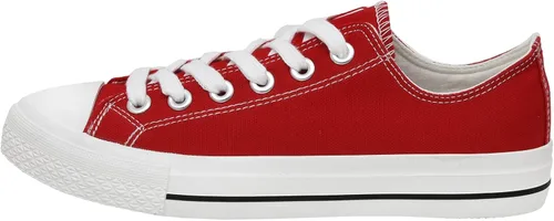 Vista 4 de CUSHIONAIRE Tenis de lona Vina Low Top para mujer + espuma viscoelástica, Blanco, 1