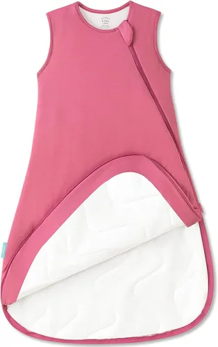 Vista 16 de PurComfy Saco de dormir súper suave 1.0 TOG, Saco de dormir premium de viscosa de bambú para bebé con cremallera de 2 vías, Manta vestible para bebé