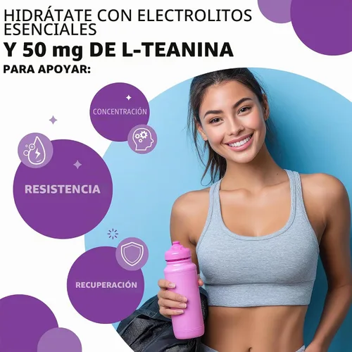 Vista 3 de BlueBonnet Mezcla de bebidas con electrolitos de hidratación nutricional