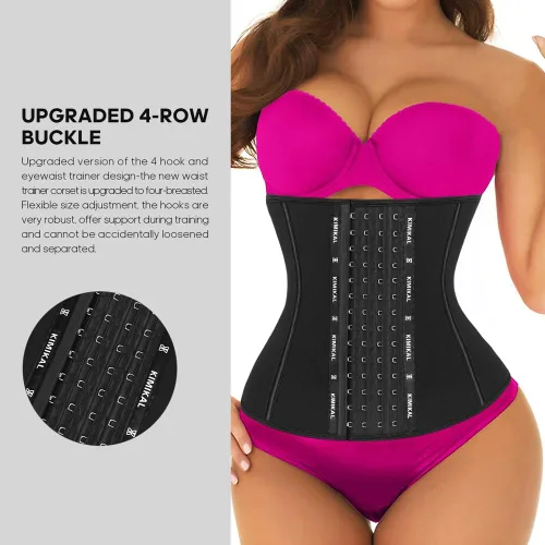 Vista 2 de KIMIKAL Corset Waist Trainer Waist Cincher Shapewear Fajas Colombianas Waist Trimmer Tummy Control for Women
