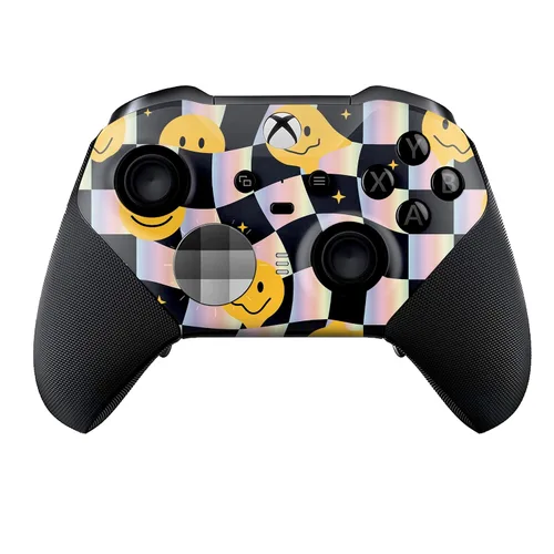 Vista 64 de Retro Comic Customised Wireless Controller for Elite by BCB. Original Elite Series 2 Controller Compatible with Xbox One / Series X & S. Customized