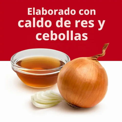 Vista 4 de Campbell's Sopa condensada de cebolla francesa, lata de 10.5 onzas