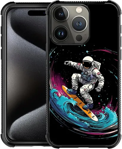 Vista 8 de Funda compatible con iPhone 15, diseño de elefantes africanos, diseño increíble a prueba de golpes, antiarañazos, carcasa trasera de policarbonato