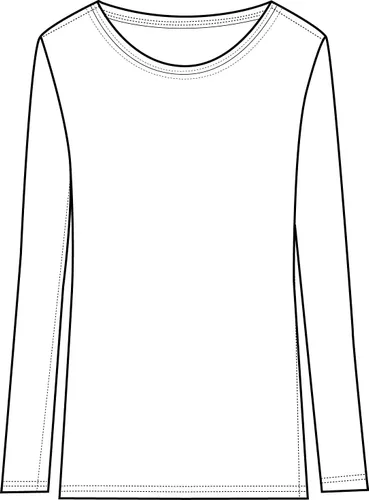 Vista 8 de Natural Uniforms Camiseta Under Scrub para mujer, cuello redondo, manga larga, paquete de 3, paquete múltiple de 3