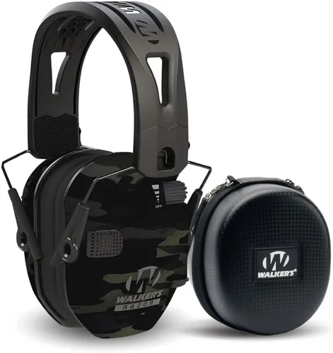 Vista 21 de Walker's Razor Slim - Protector auditivo electrónico para tiro (amplificación y supresión de sonido) con estuche protector
