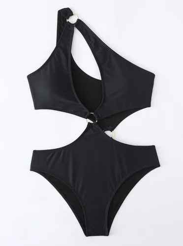 Vista 2 de Benfoly Traje de baño sexy de una pieza traje de baño de corte alto para mujer Monokini
