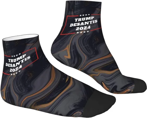 Vista 3 de GDJF Trump Desantis 2024 Ankle Socks Winter Low Cut Sports Warm Breathable Comfort Casual Socks For Mens And Womens 1