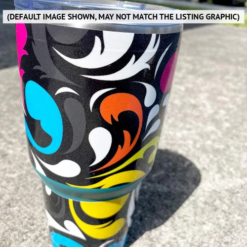 Vista 3 de MightySkins Skin - Vaso de vinilo compatible con Stanley The Quencher H2.0 FlowState de 40 onzas – Puppy Fall Funda protectora de vinilo duradera