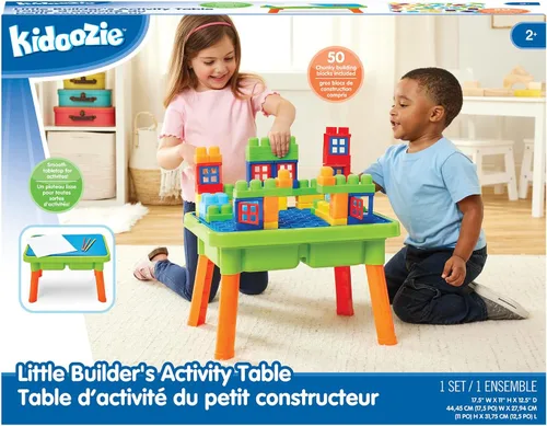 Vista 7 de Kidoozie - Mesa de actividades Little Builders