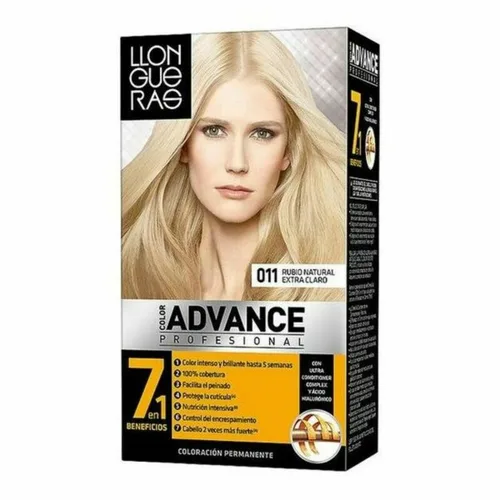 Vista 2 de Tinte Permanente Color Advance Llongueras 8410436257220 Rubio Natural Extra Claro