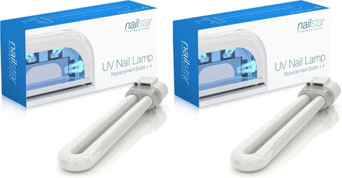Vista 4 de nailstar Secador de lámpara de uñas UV de 9 W en forma de U de 365 nm - Paquete de 4