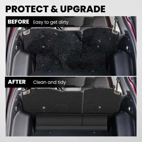 Vista 7 de LASFIT Alfombrillas para Honda CR-V 2023-2026 2027【Gas e híbrido y e:FCEV】