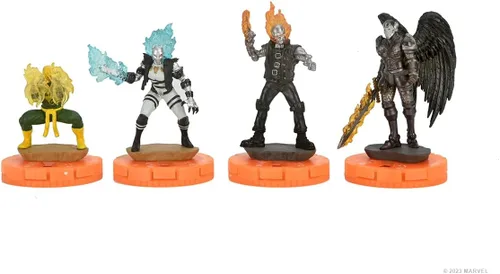 Vista 4 de WizKids Marvel HeroClix: Ruedas de la Venganza (Booster Brick)
