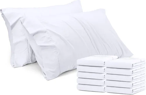 Vista 83 de Utopia Bedding - Juego de 2 fundas de almohada tamaño estándar, con cierre de sobre, tela de microfibra cepillada suave, resistentes al encogimiento