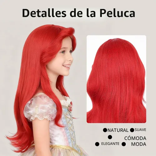 Vista 2 de HairWiz - Pelucas de cabello sintético rizado y ondulado para mujer (mezcla (estilo 2)) Sirena (Estilo 2)