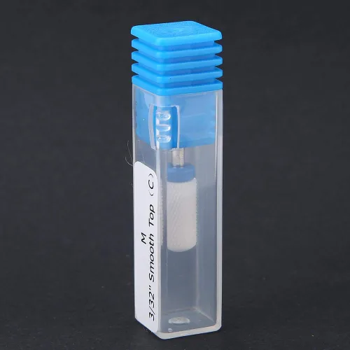 Vista 7 de Herramienta de manicura, brocas de cerámica de alta calidad, brocas de punta lisa, brocas profesionales para uñas acrílicas, eliminación de gel