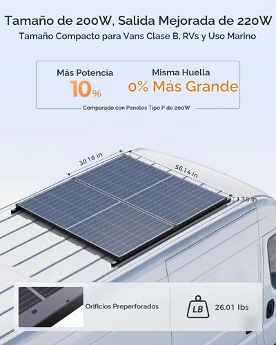 Vista 6 de ZOUPW 440 Watt N-Type 16BB Bifacial Anti-Shading Solar Panels