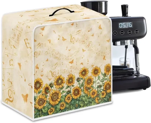 Vista 67 de Cubiertas antipolvo para máquina de café cruzado con bandera estadounidense, para mezclador, máquina de jugo, mantiene la cocina y la oficina