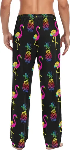 Vista 2 de Cute Pajama Pants Mens Lounge Pants Super Soft Men Pajama Bottoms with Pockets Drawstring