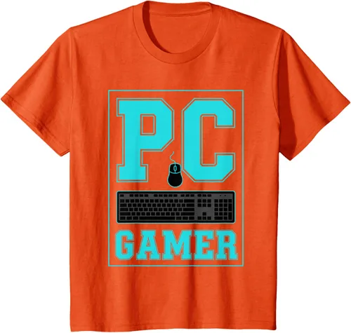 Vista 76 de PC Gamer Gaming Teclado Ratón Esports Computer Fan Camiseta