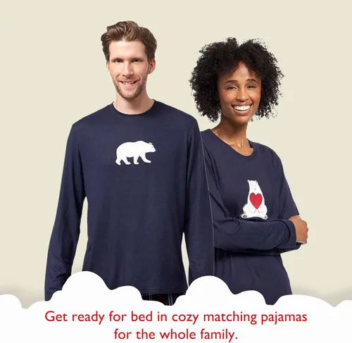 Vista 2 de Disney Women's 2-piece Pajama Set, Matching Family Holiday Pajamas, Soft & Comfortable