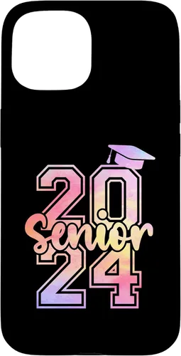 Vista 6 de Funda para iPhone 11 Pro Max Senior 2024 Clase de 2024 Seniors Graduación 2024 Senior 24