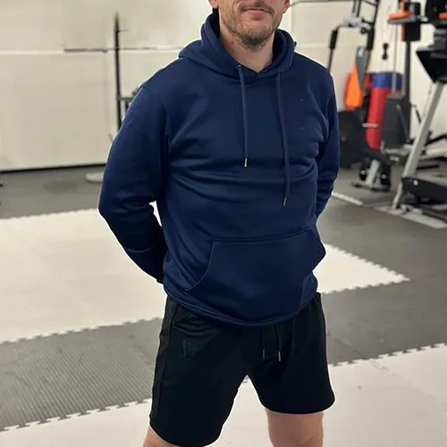 Vista 3 de ZENWILL Pantalones cortos de gimnasio para hombre, pantalones cortos de entrenamiento atléticos para fisicoculturismo con bolsillos