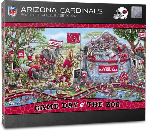 Vista 10 de YouTheFan - Rompecabezas NFL Game Day at The Zoo, 500 piezas