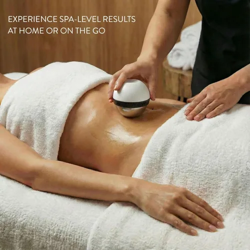 Vista 10 de Nurse Jamie Super-Cryo Massaging Orb – Stainless Steel Roller for Face & Body – Long-Lasting Cooling & Warming Therapy for Circulation, Recovery &