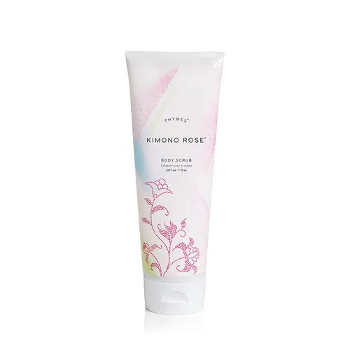 Vista 8 de Thymes Exfoliante corporal infundido con cuentas de hialuronato y jojoba que aumentan la hidratación, exfoliantes corporales hidratantes