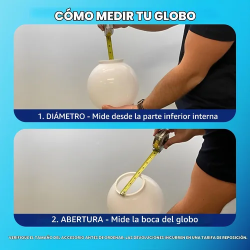 Vista 3 de KastLite Globo de poste de lámpara de acrílico transparente de 8 pulgadas, textura suave con cuello de tornillo de 3.24 pulgadas, fabricado