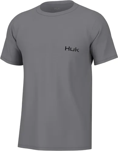 Vista 2 de HUK Men's Kc Scott Short Sleeve Tee, Performance Fishing T-Shirt